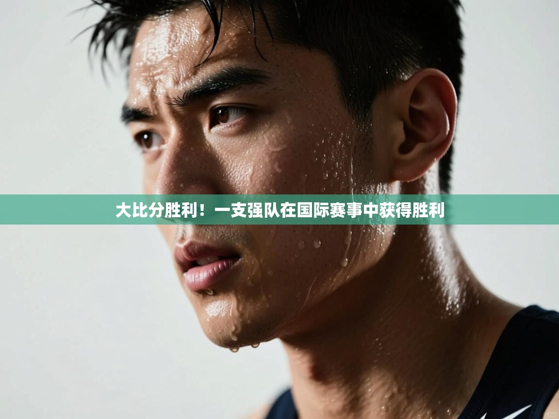 大比分胜利！一支强队在国际赛事中获得胜利  第2张